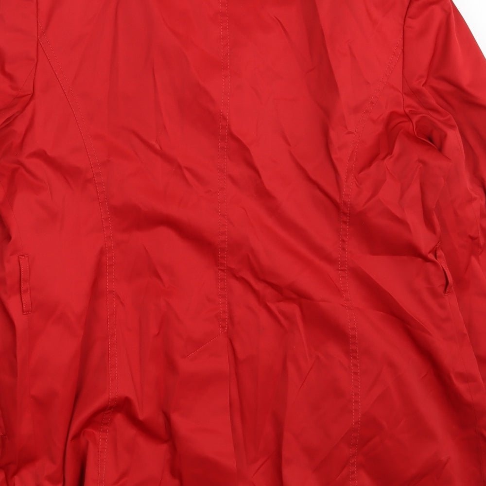 Ethel Austin  Womens Red   Overcoat Coat Size 12
