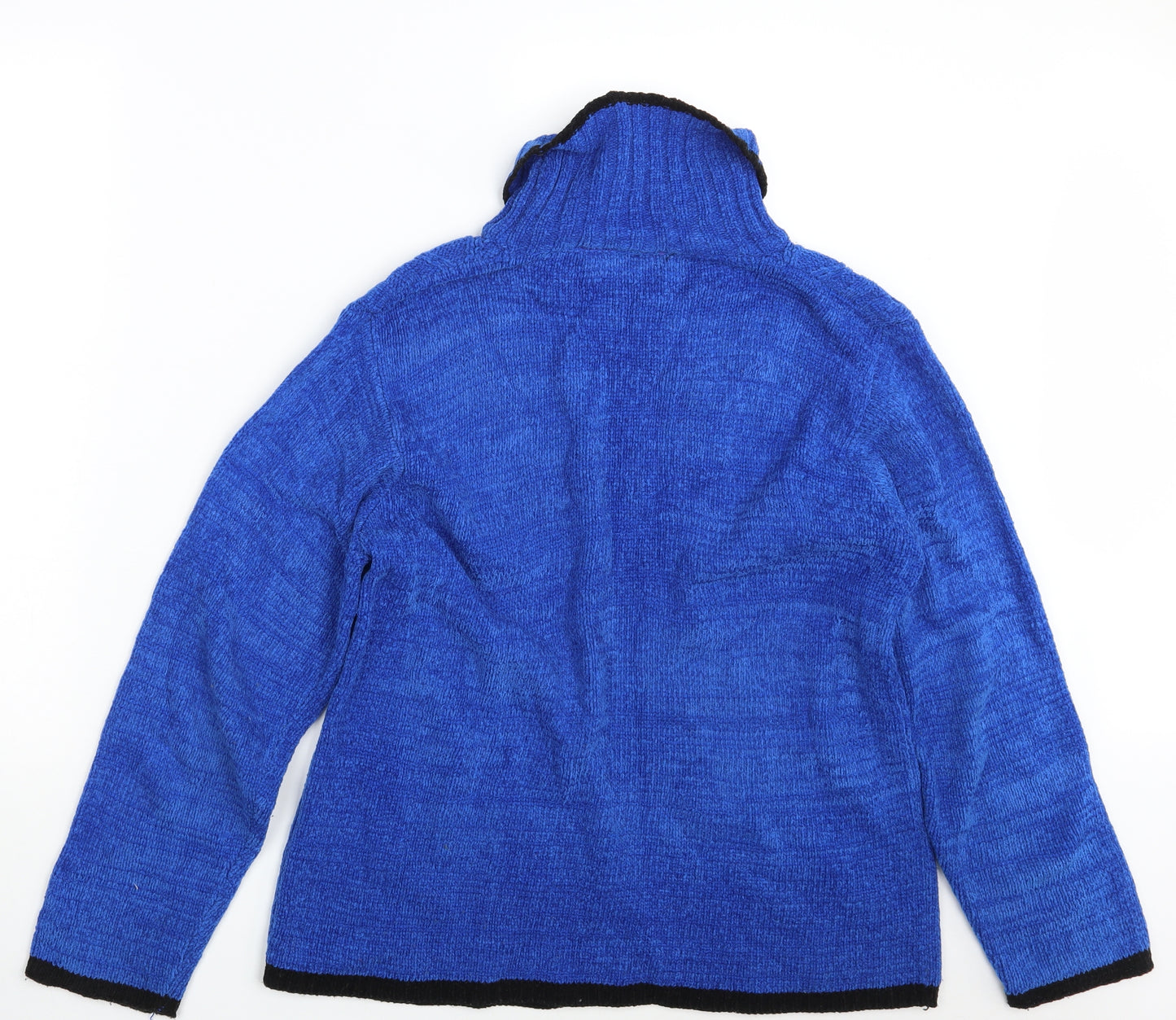 Abstract Womens Blue   Pullover Jumper One Size