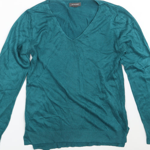Primark Womens Green   Pullover Sweatshirt Size 10