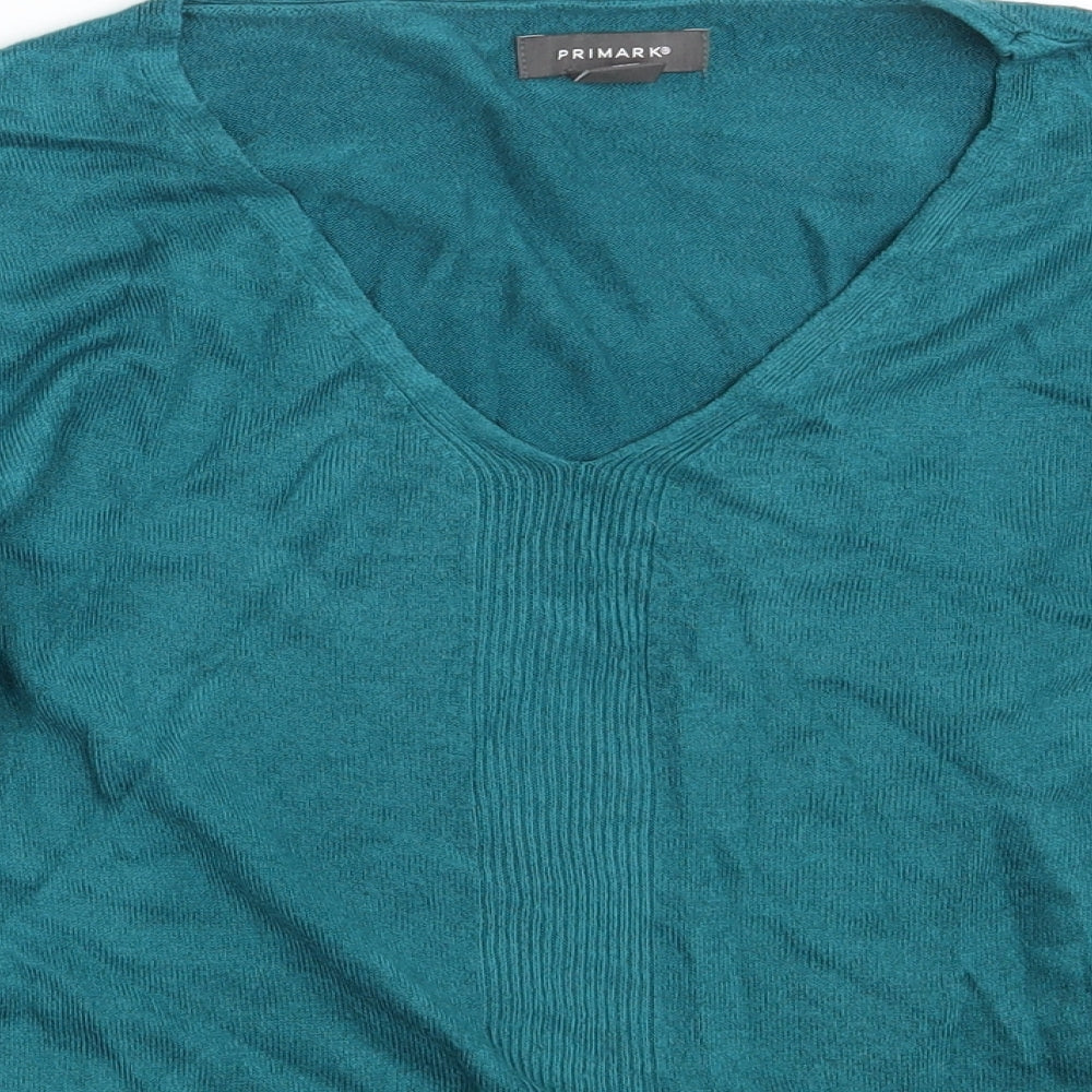 Primark Womens Green   Pullover Sweatshirt Size 10