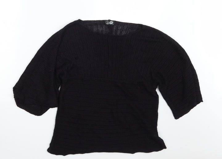 Cheap Monday Womens Black Pullover Jumper Size XS