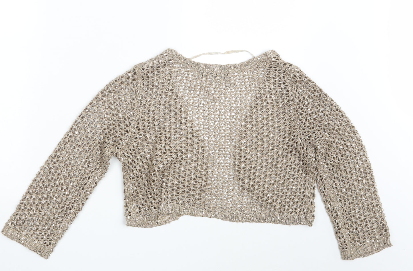 Atmosphere Womens Beige   Shrug Jumper Size 12