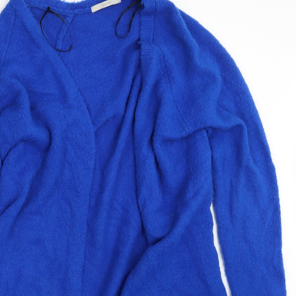 George Womens Blue   Cardigan Jumper Size S