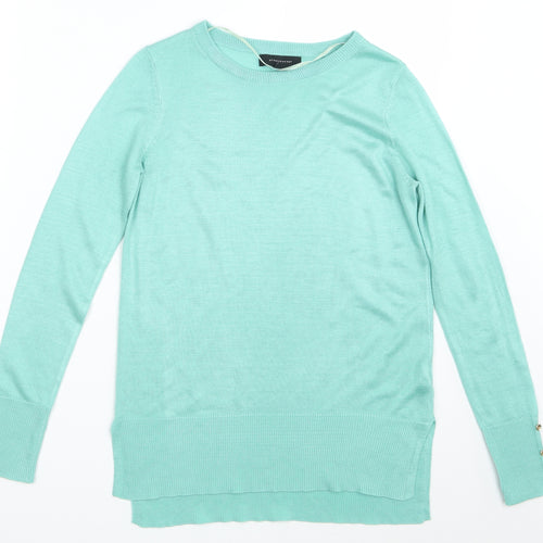 Atmosphere Womens Green   Pullover Sweatshirt Size 8