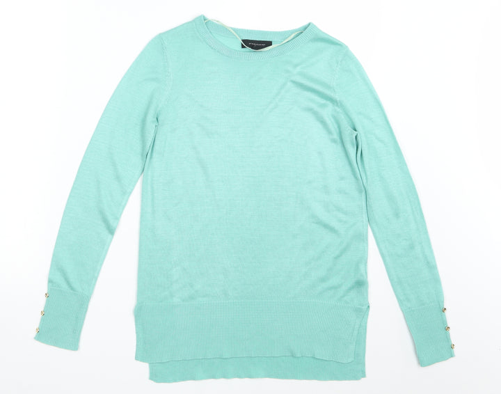 Atmosphere Womens Green   Pullover Sweatshirt Size 8