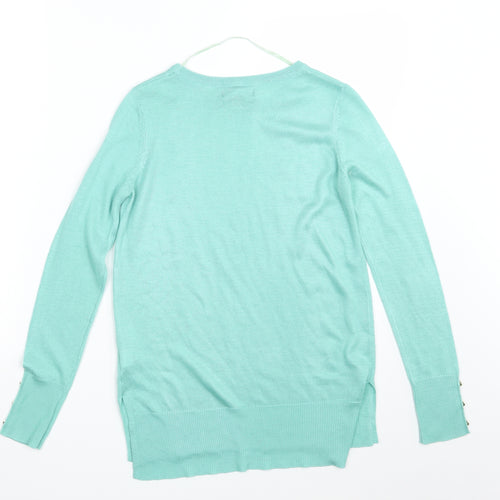 Atmosphere Womens Green   Pullover Sweatshirt Size 8