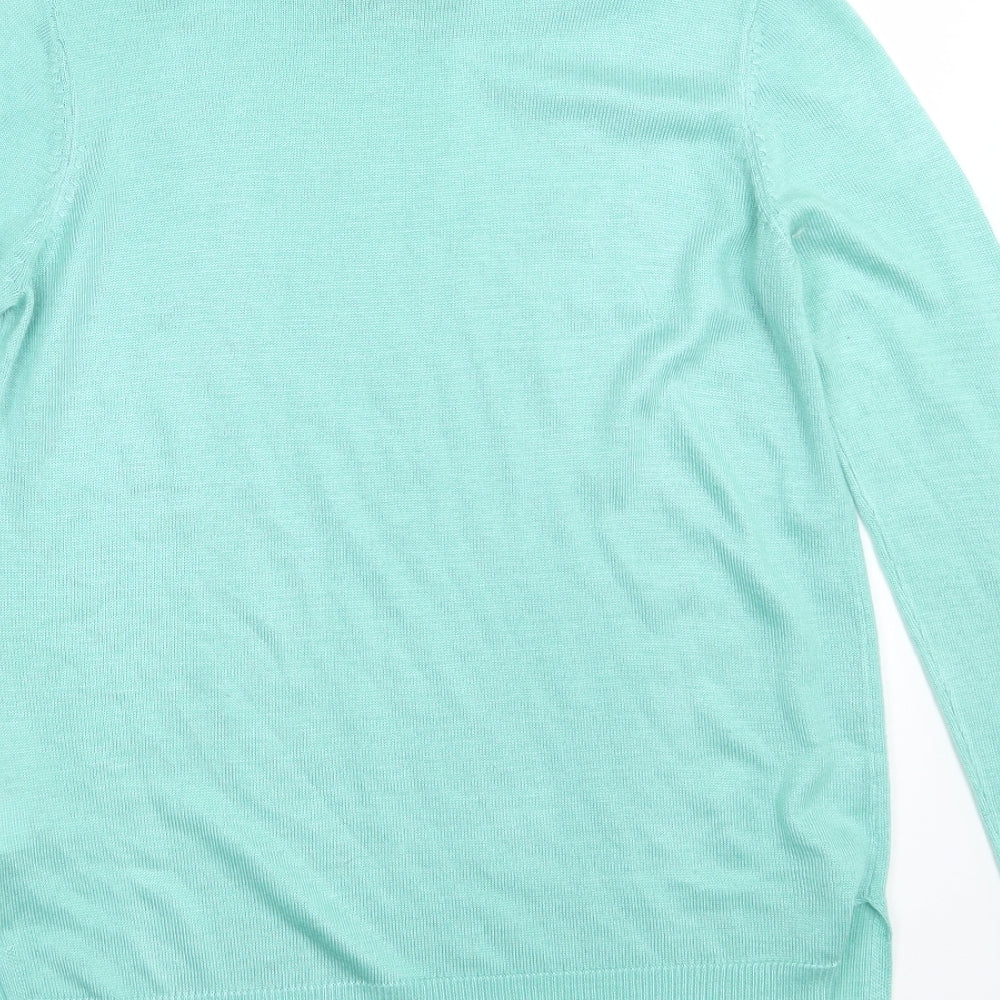 Atmosphere Womens Green   Pullover Sweatshirt Size 8