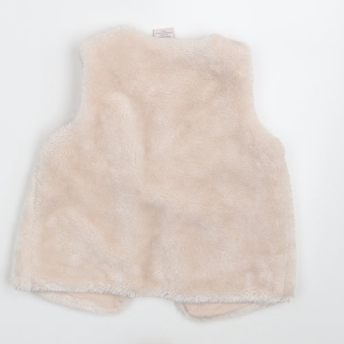 Catherine Malandrino Girls Pink   Gilet Jacket Size 4 Years