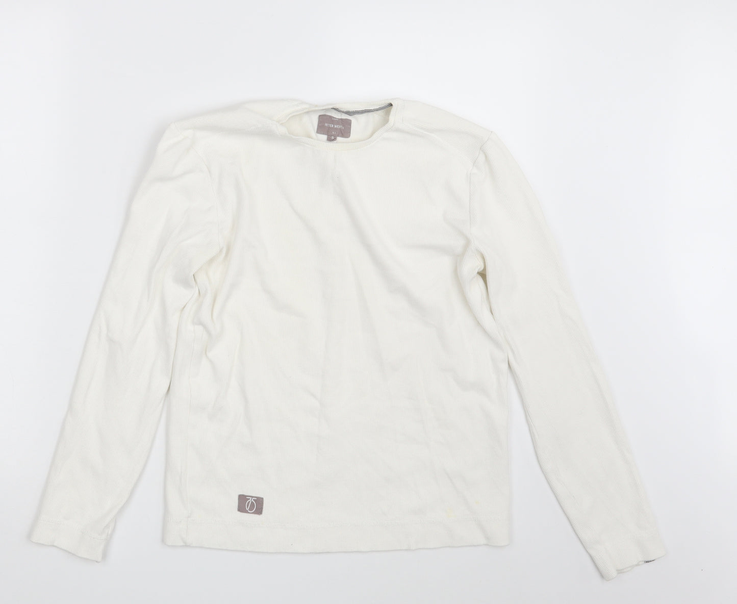 Peter Werth Mens Ivory   Pullover Jumper Size S