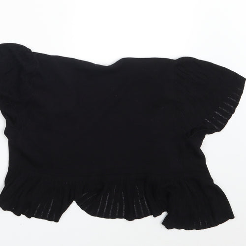 Papaya Womens Black   Shrug Jumper Size 8