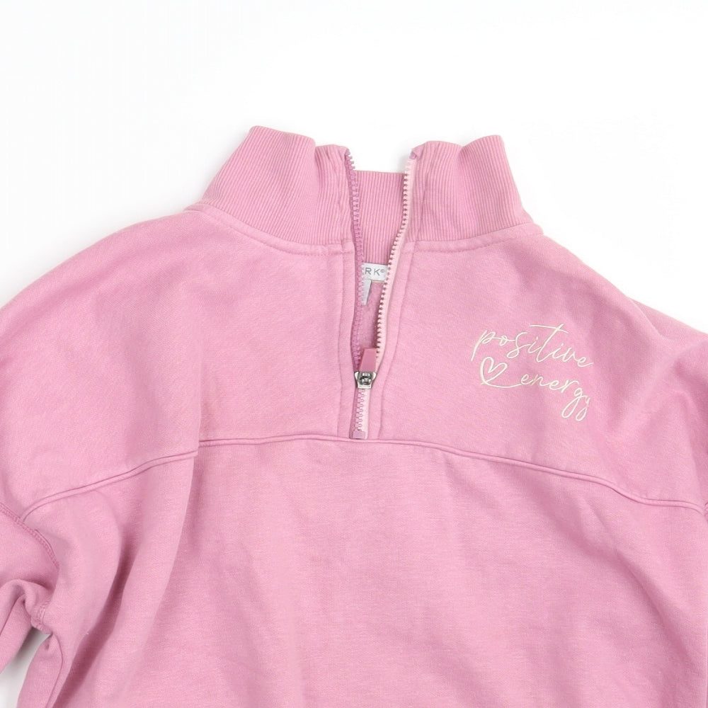 Primark Girls Pink   Pullover Jumper Size 13-14 Years