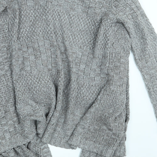 NEXT Womens Beige   Wrap Jumper Size XS