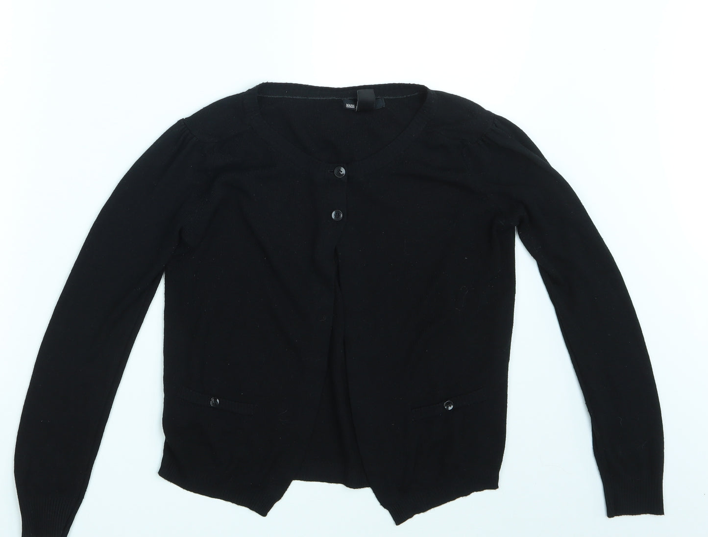 Mango Womens Black   Cardigan Jumper Size M