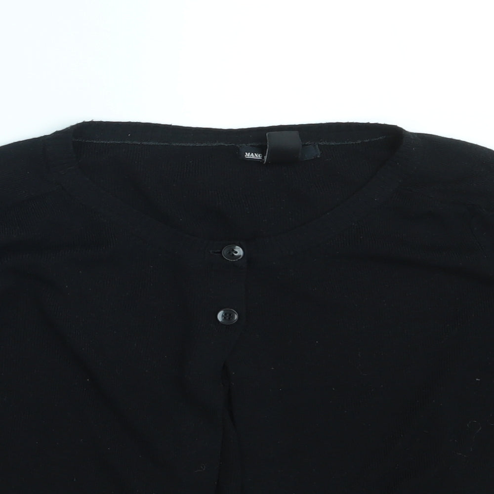 Mango Womens Black   Cardigan Jumper Size M