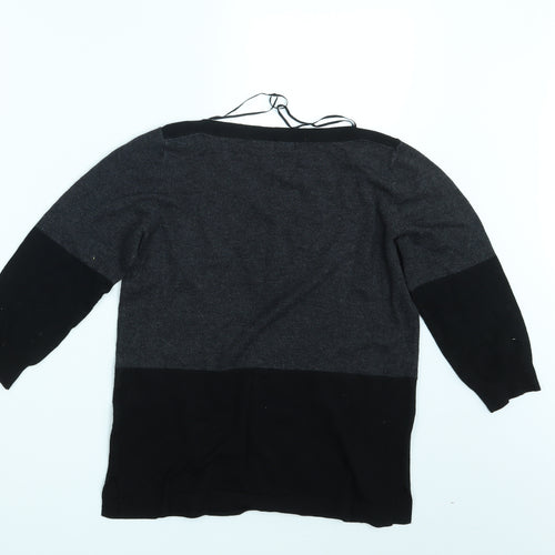 Papaya Womens Black   Pullover Jumper Size 10