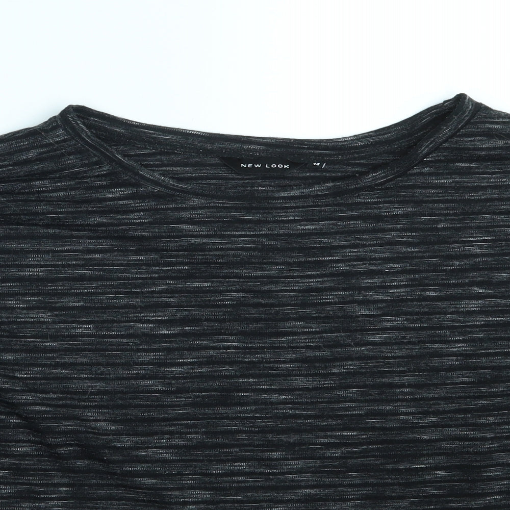 NEXT Womens Black   Pullover Sweatshirt Size 14