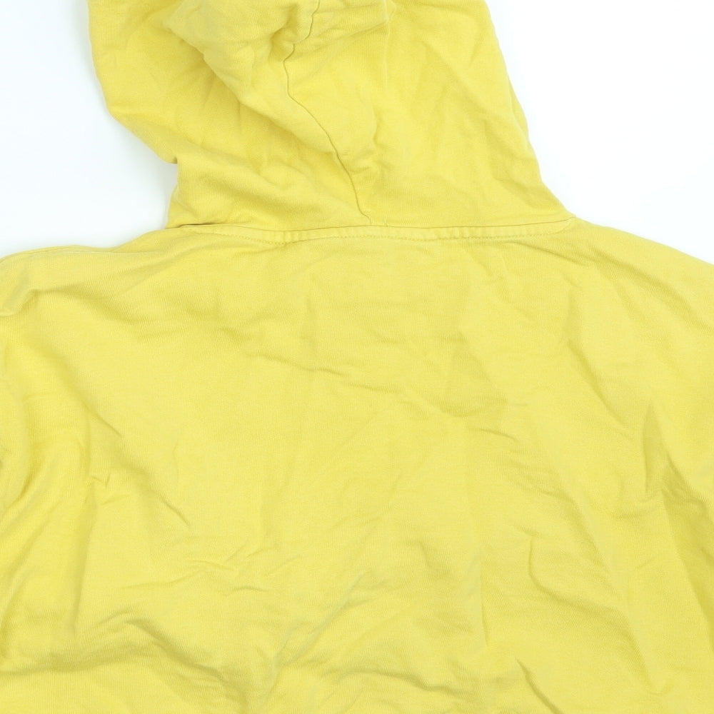H&M Girls Yellow   Pullover Hoodie Size 10-11 Years