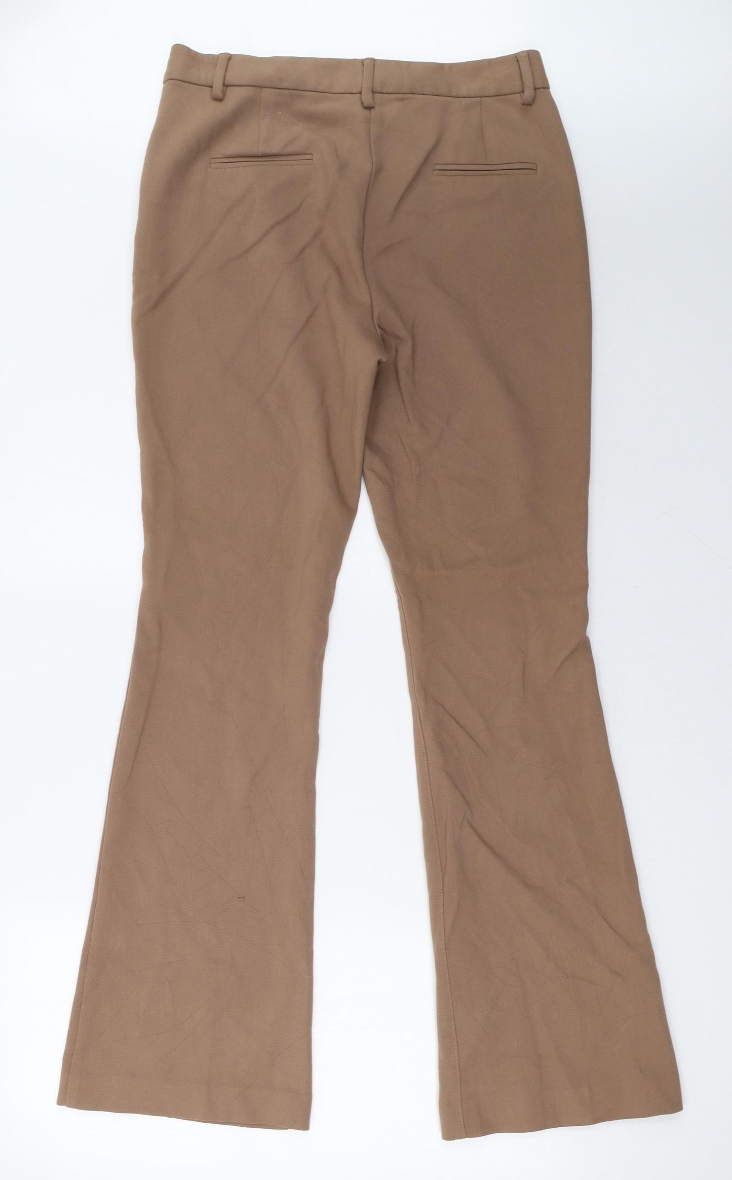 Marks and Spencer Womens Brown   Trousers  Size 12 L33 in