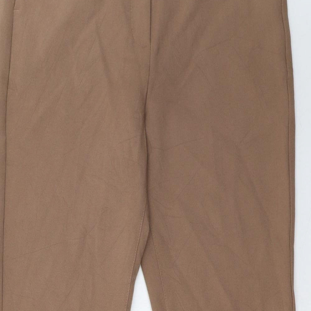 Marks and Spencer Womens Brown   Trousers  Size 12 L33 in