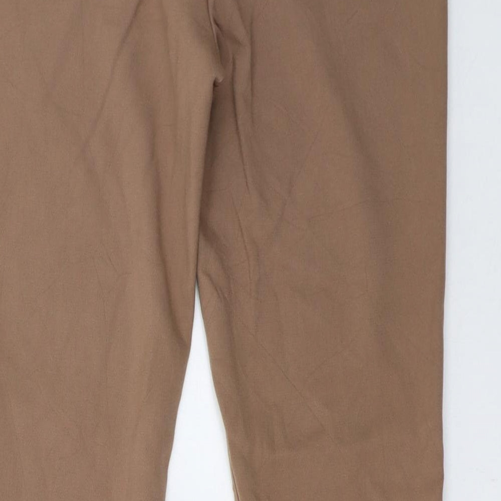 Marks and Spencer Womens Brown   Trousers  Size 12 L33 in