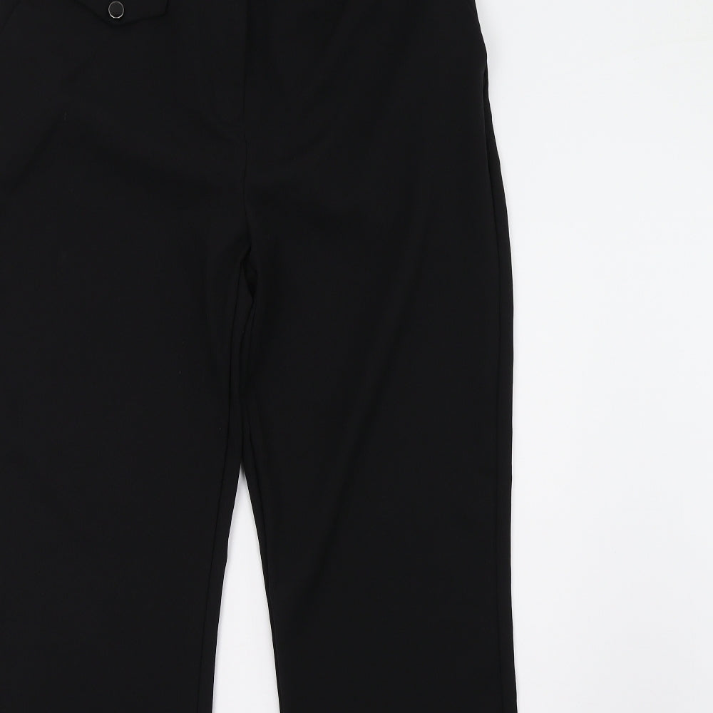 New Look Womens Black   Trousers  Size 14 L33 in