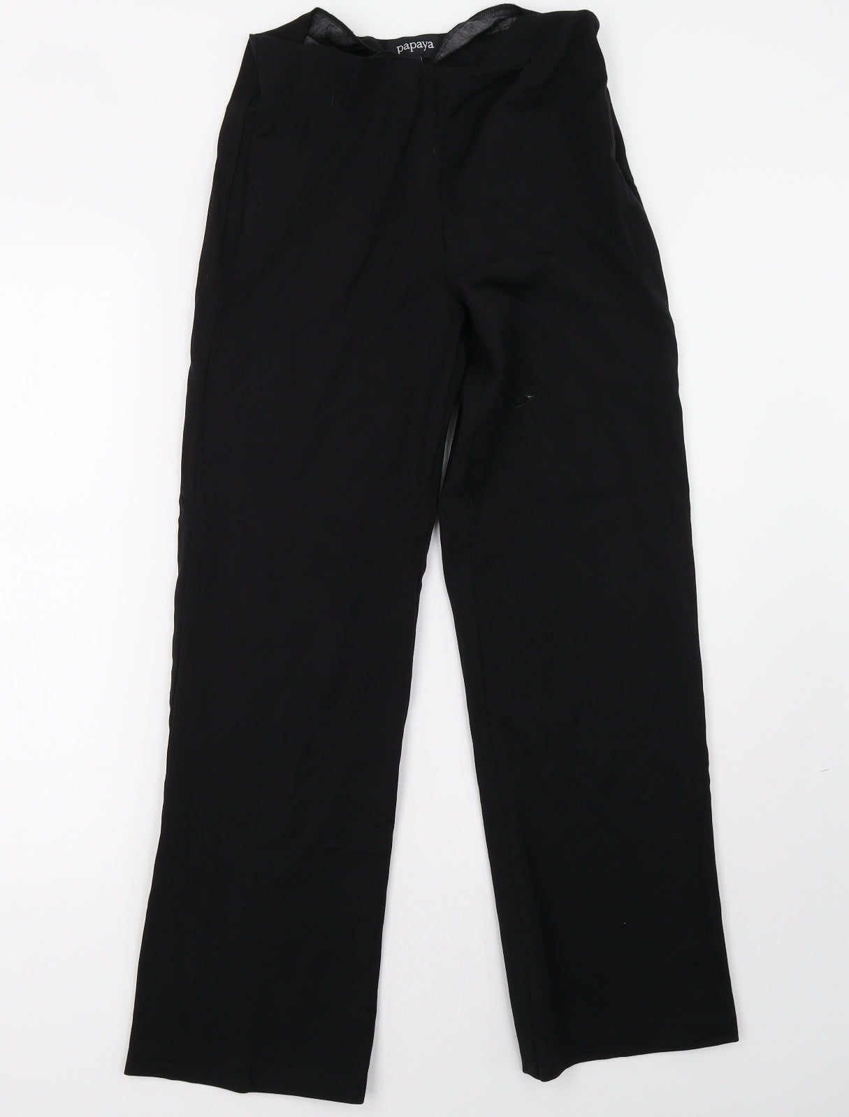 Matalan Womens Black   Trousers  Size 10 L31 in