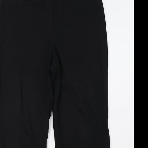 Marks and Spencer Womens Black   Trousers  Size 14 L30 in