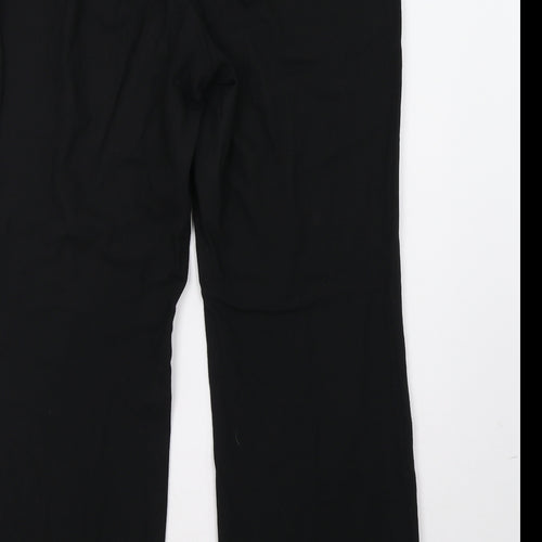 Marks and Spencer Womens Black   Trousers  Size 14 L30 in