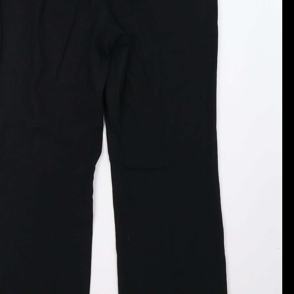Marks and Spencer Womens Black   Trousers  Size 14 L30 in