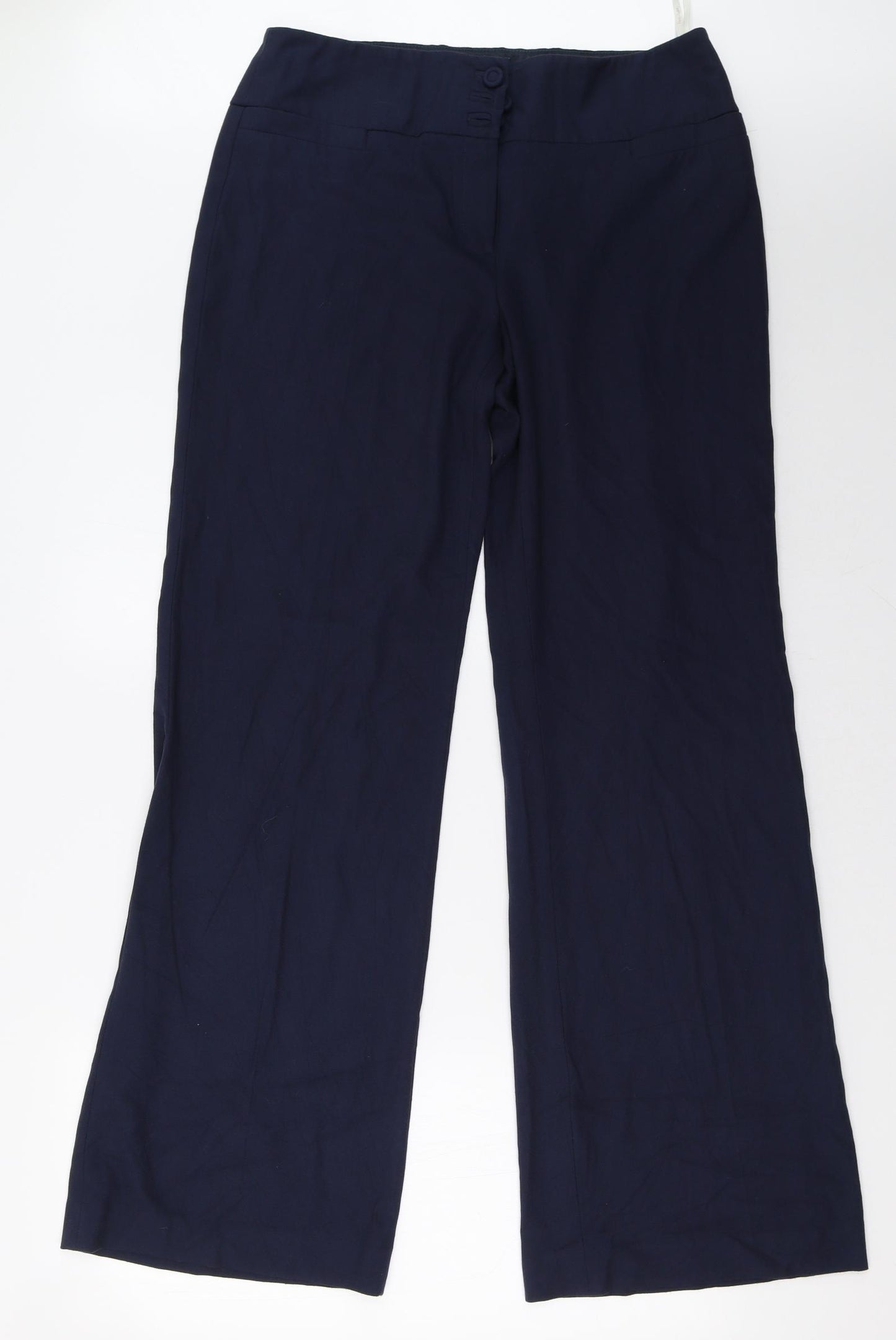 Phase Eight Womens Blue   Trousers  Size 14 L34 in