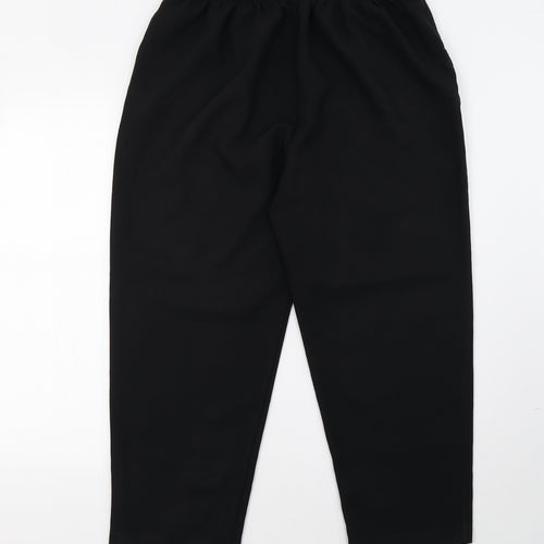 Classic Womens Black   Trousers  Size 12 L28 in