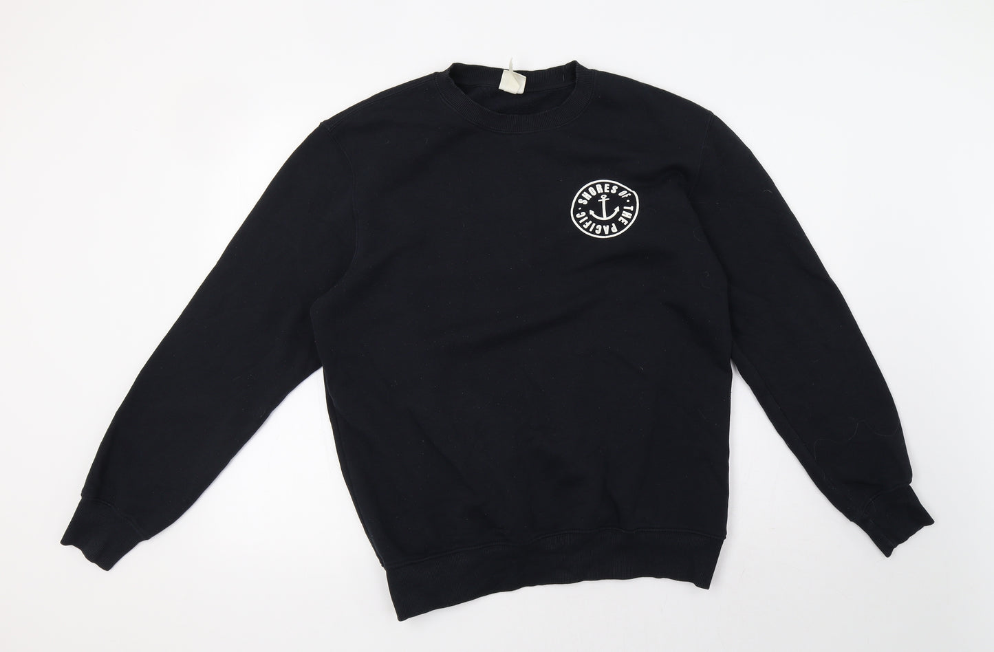 H&M Mens Blue   Pullover Sweatshirt Size S