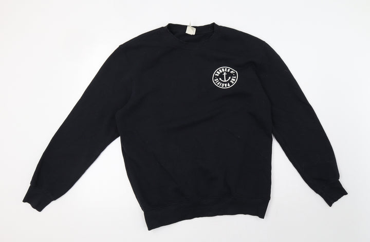 H&M Mens Blue   Pullover Sweatshirt Size S