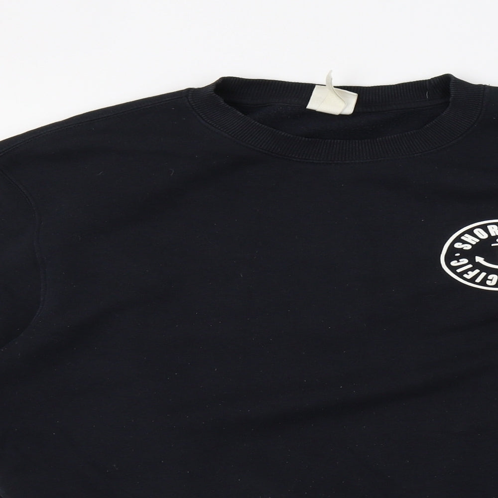 H&M Mens Blue   Pullover Sweatshirt Size S
