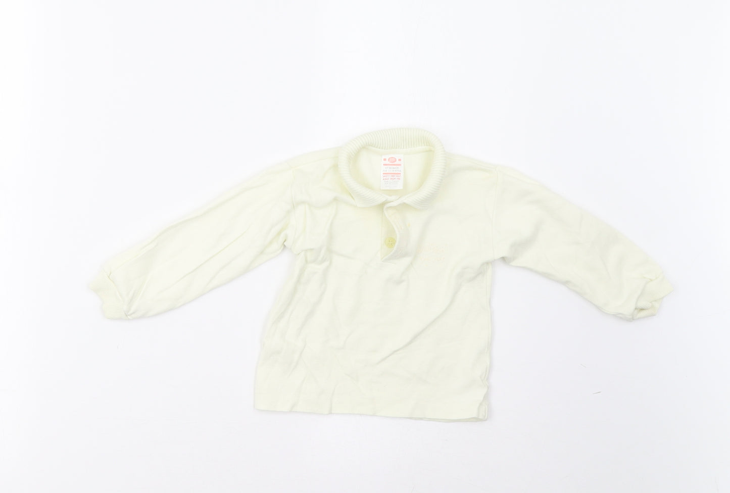 Boots Baby Yellow   Basic Polo Size 12-18 Months