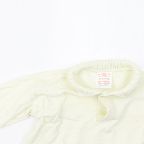 Boots Baby Yellow   Basic Polo Size 12-18 Months