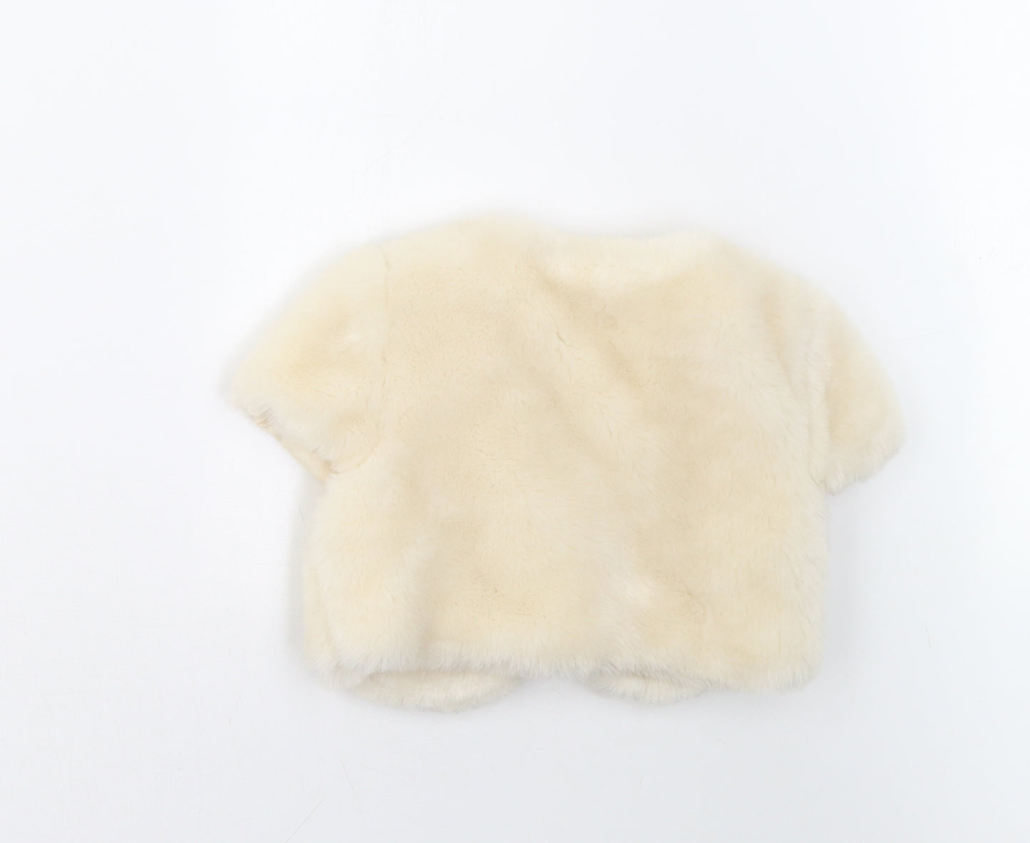 BHS Girls White   Cardigan Jumper Size 7-8 Years