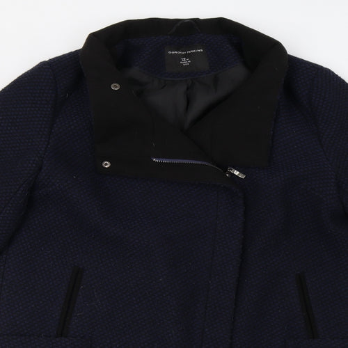 Dorothy Perkins Womens Blue   Jacket Coat Size 12
