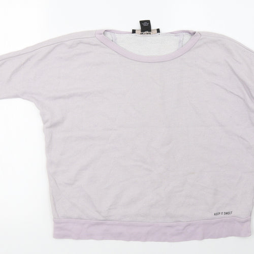 fiftyfive  Womens Purple   Basic Casual Size S