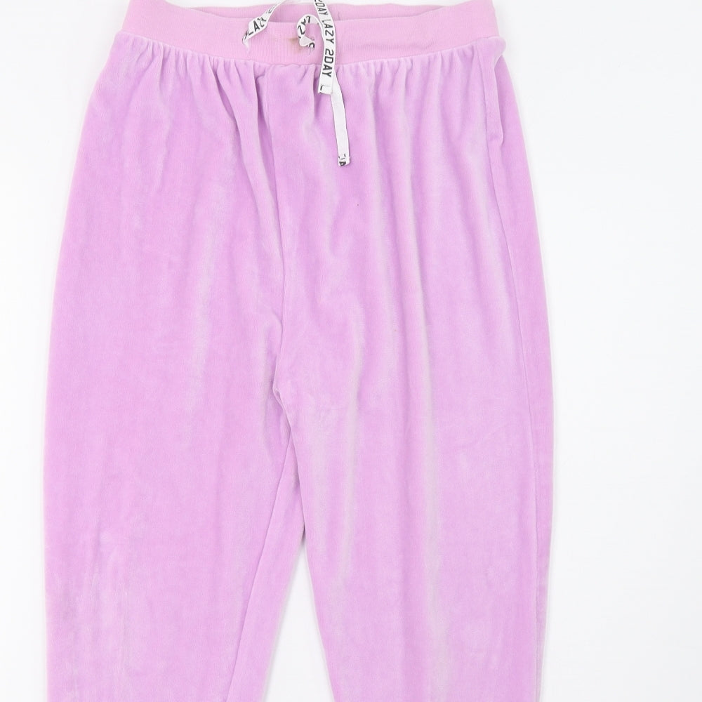 Marks and Spencer Girls Purple    Pyjama Pants Size 12-13 Years