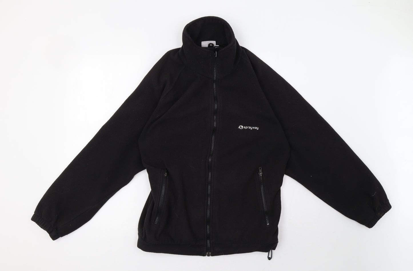 Sprayway Mens Black   Full Zip Sweatshirt Size S