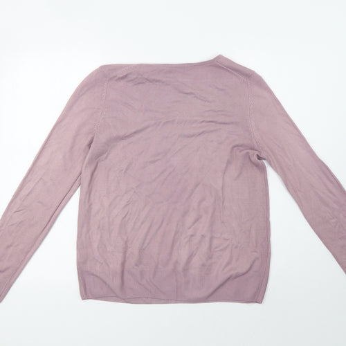 Marks and Spencer Womens Purple   Pullover Sweatshirt Size 10