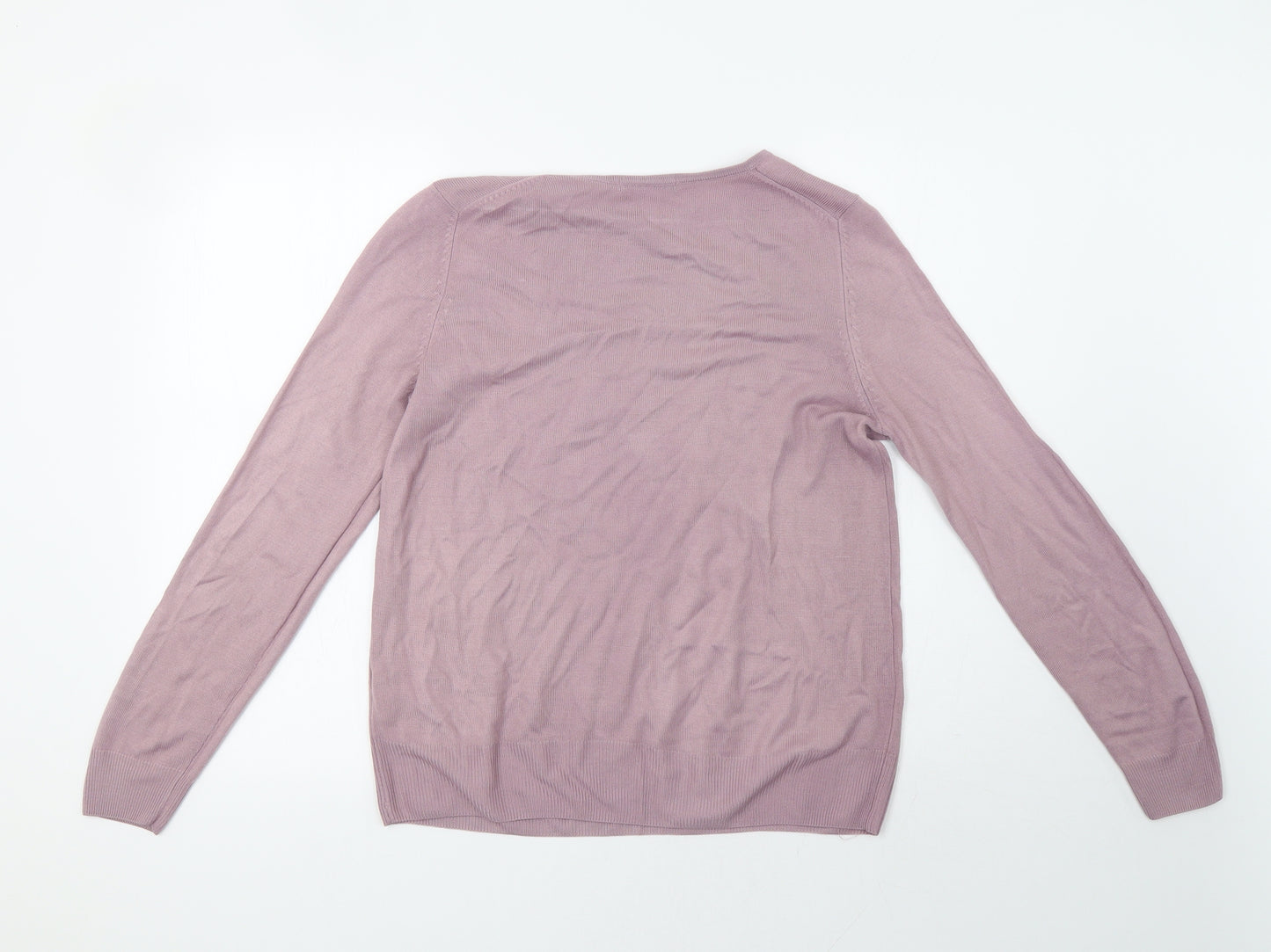 Marks and Spencer Womens Purple   Pullover Sweatshirt Size 10