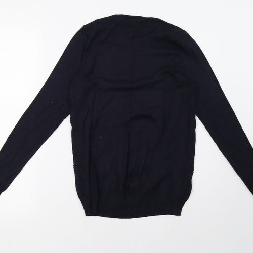 Warehouse Womens Blue   Pullover Sweatshirt Size 8