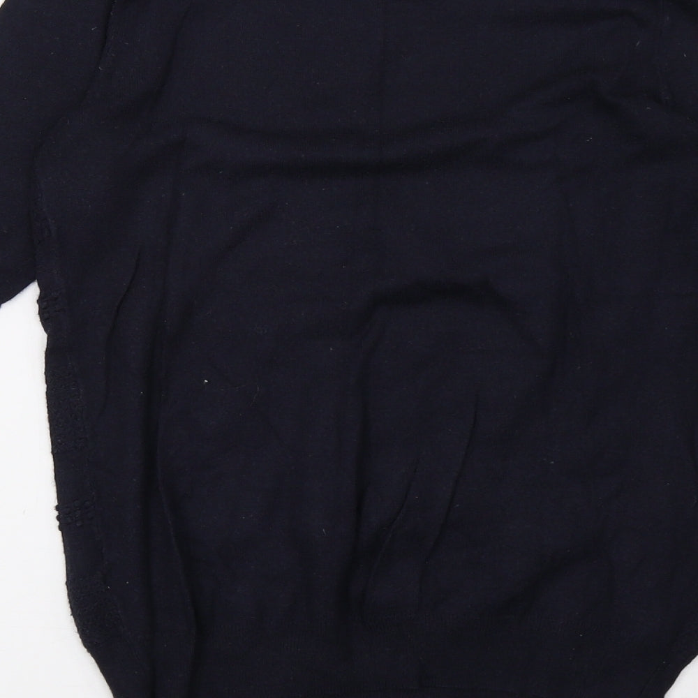 Warehouse Womens Blue   Pullover Sweatshirt Size 8