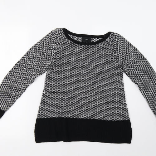 NEXT Womens Black   Pullover Sweatshirt Size 6