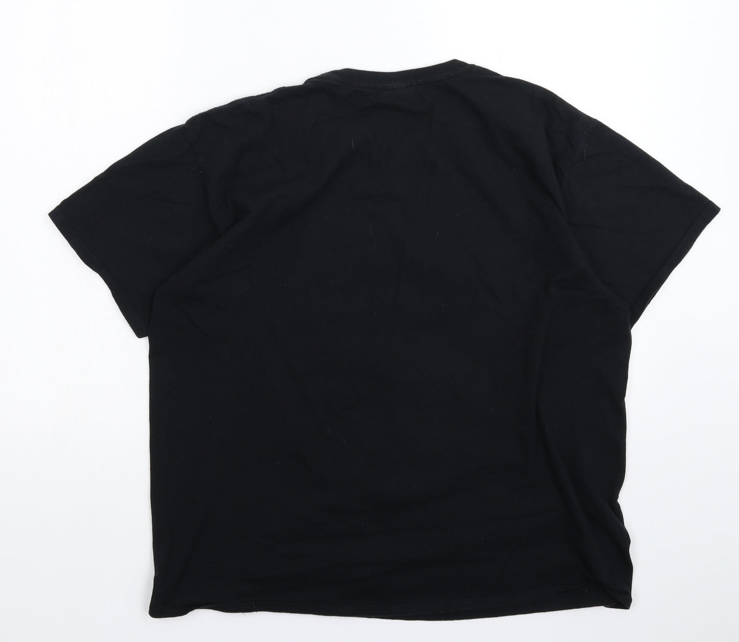 Gildan Mens Black    T-Shirt Size L  - Pokemon