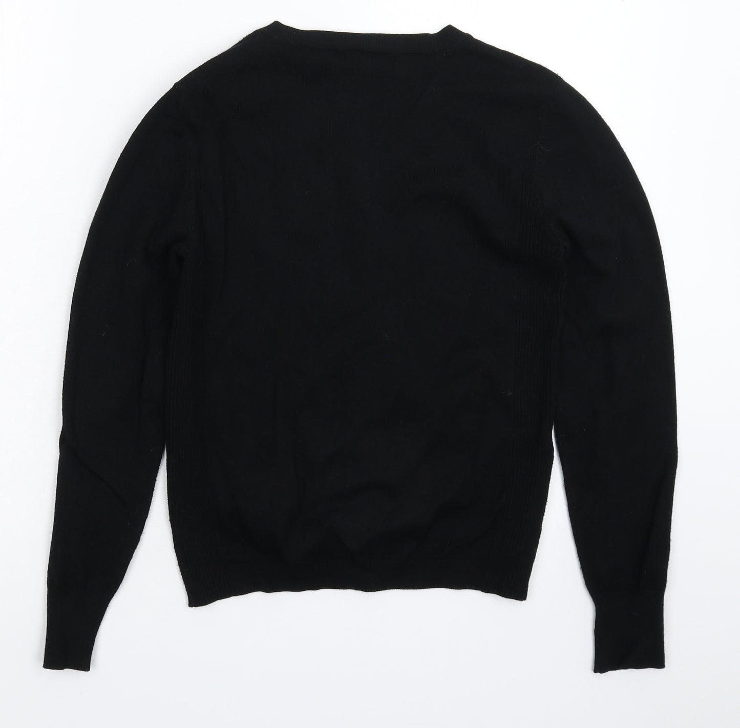 Papaya Womens Black  Knit Cardigan Jumper Size 12