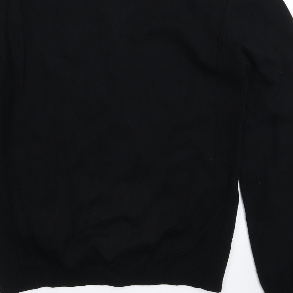 Papaya Womens Black  Knit Cardigan Jumper Size 12