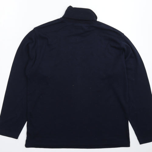 SQV Mens Blue   Pullover Sweatshirt Size M